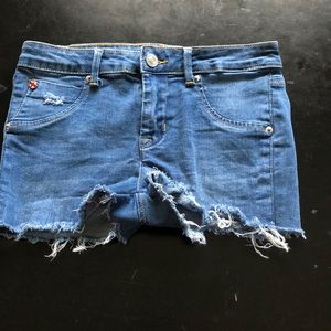 Kids Hudson darkwash ripped jeans